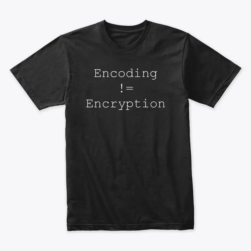 Encoding is not encryption